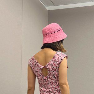 H&M Straw Bucket Hat